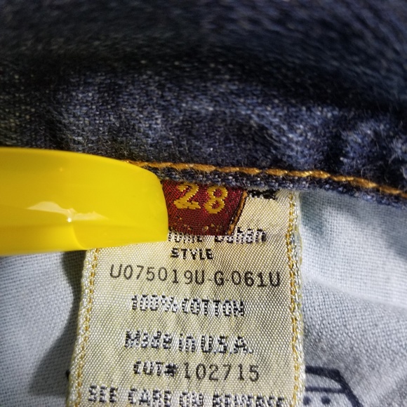 7 For All Mankind Jerome Dahan Bootcut 28x30 - Picture 8 of 8